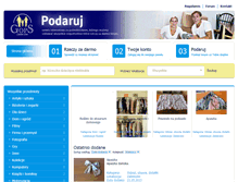 Tablet Screenshot of podaruj.gops.zabierzow.org.pl