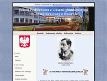 Tablet Screenshot of gimrudawa.zabierzow.org.pl